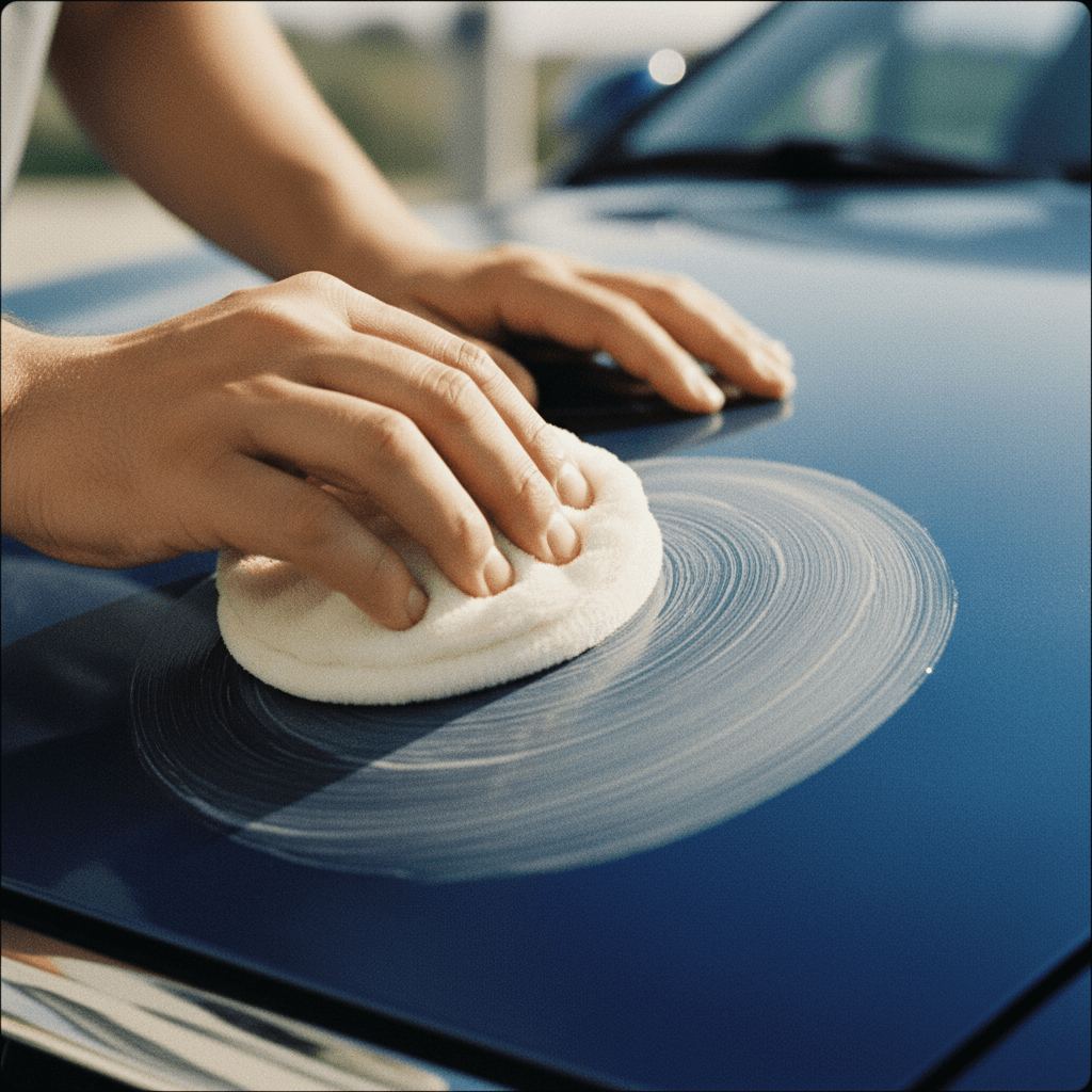 Paint protection - professional wax and sealant application